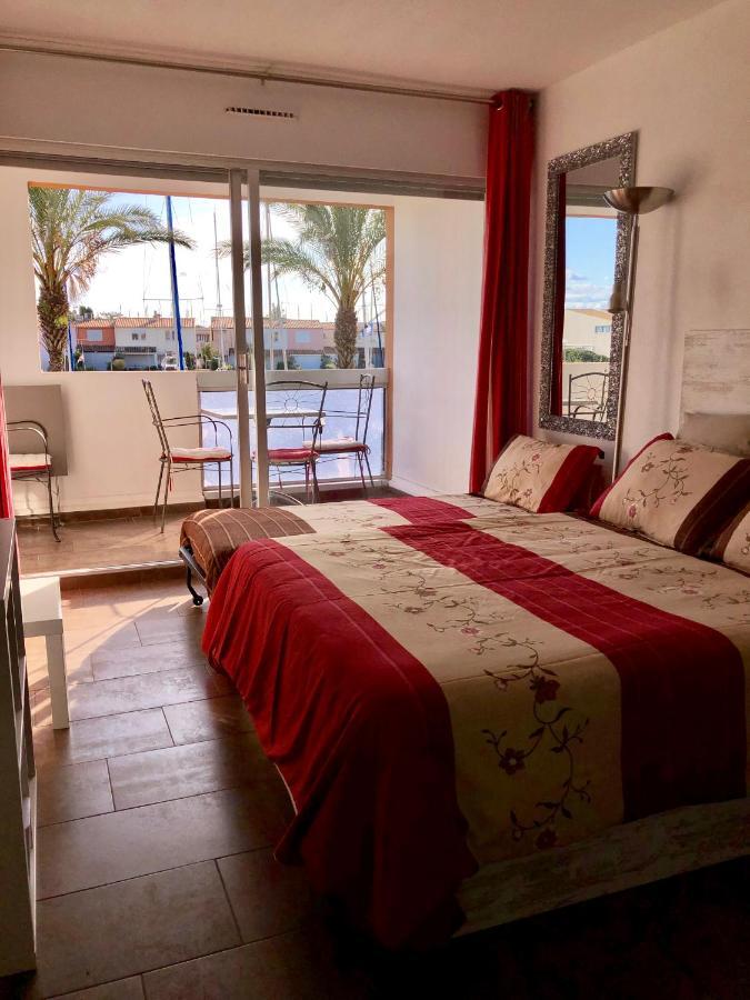 Cap Capistol Studio Le Cap D'Agde Vue Port Eksteriør bilde